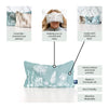 Infographic of Linen and Lavender Eye Pillow from the Garden Collection by Helen Round