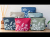 Discover A Linen Makeup Bag from the Garden Collection by Helen Round
