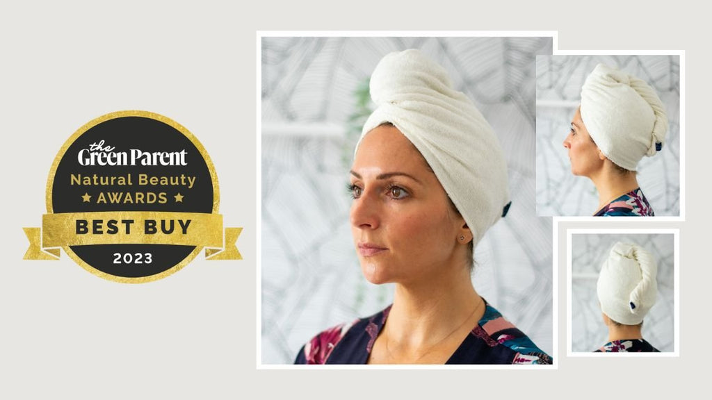 Let's Celebrate! Our Hair Towel Wrap Is "Best Buy" in the Green Parent Awards.