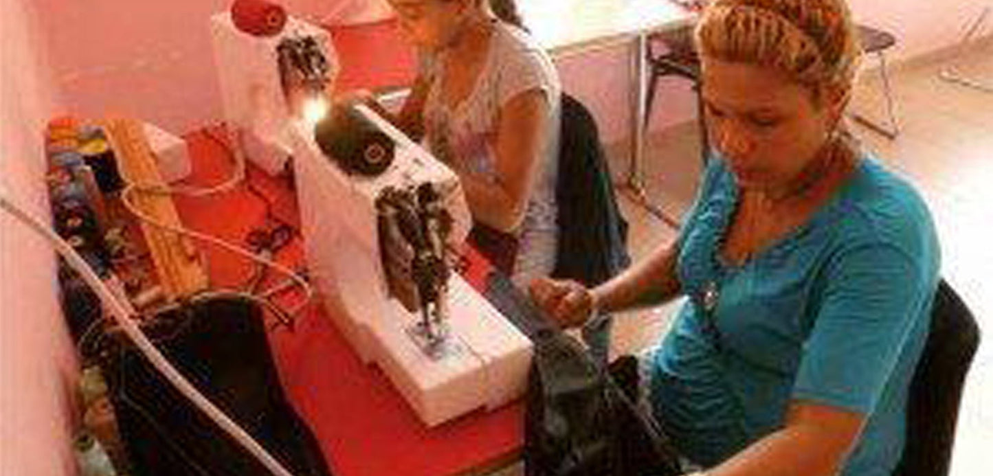Linen Offcuts go to a Good Cause