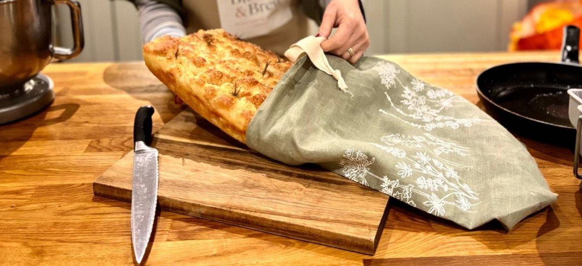 Rosemary, Garlic, Olive Oil Focaccia Recipe - From Full Glampsite Days to Slow Baking in Cornwall