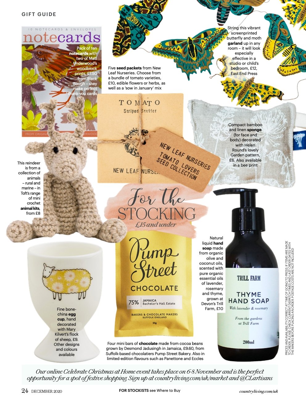 Country Living Magazine - Article featuring Helen Round