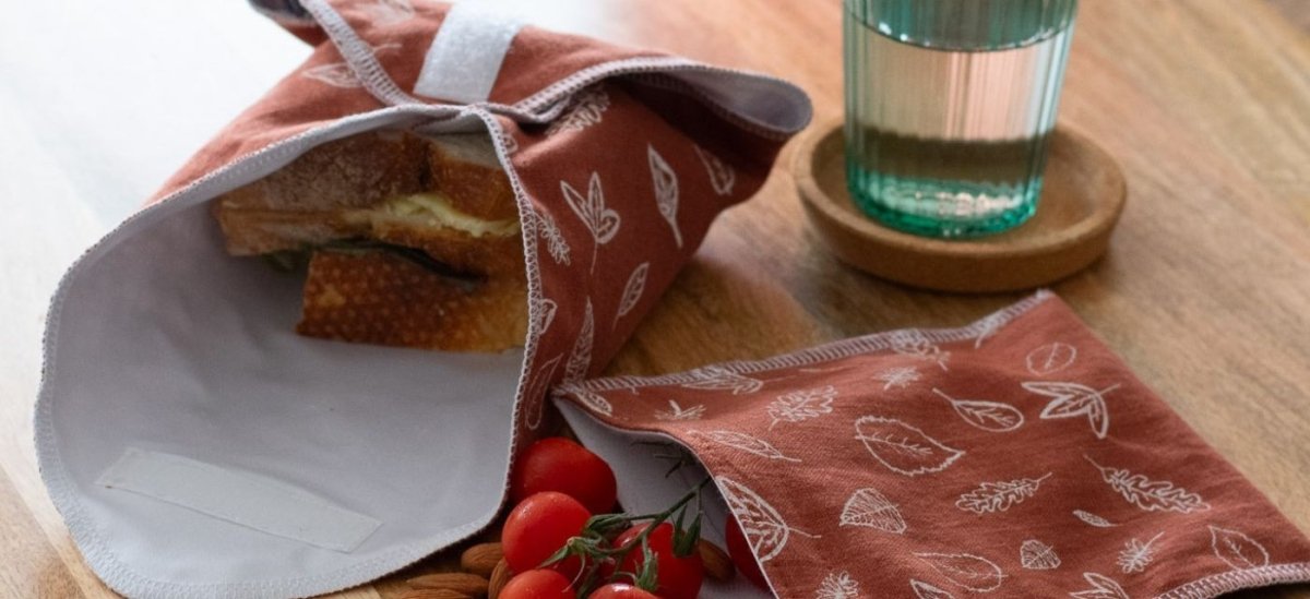 Leaf Collection Sandwich Wrap and Snack Bag