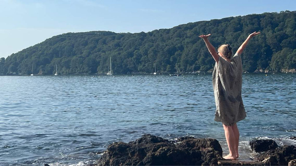 How to Make a Linen Beach Robe