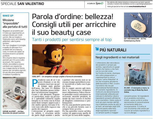 San Valentino march 2018 - Article featuring Helen Round