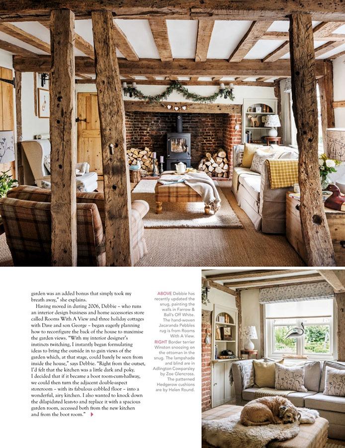 The English Home August 2019 - Article featuring Helen Round