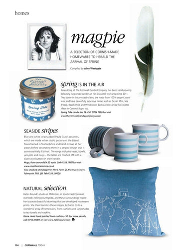 Cornwall Today April 2014 - Article featuring Helen Round