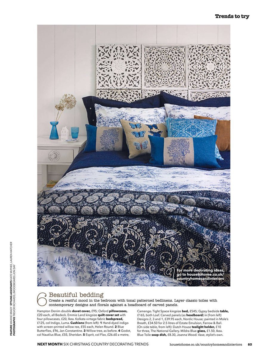 Country Homes November 2013 - Article featuring Helen Round