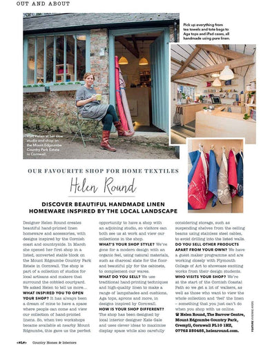 Country Home Interiors July 2018 - Article featuring Helen Round