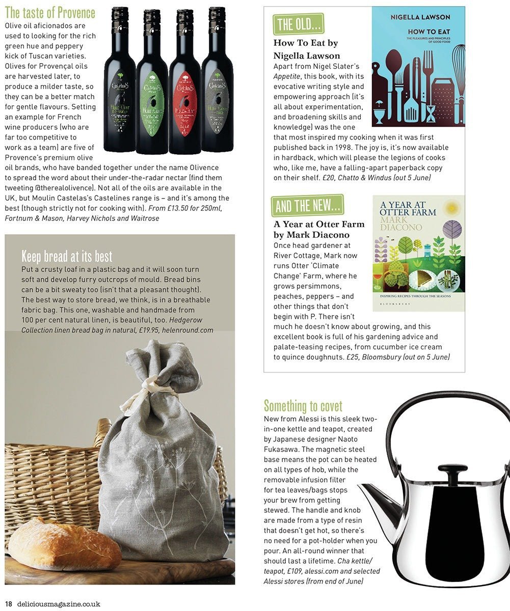 Delicious June 2014 - Article featuring Helen Round