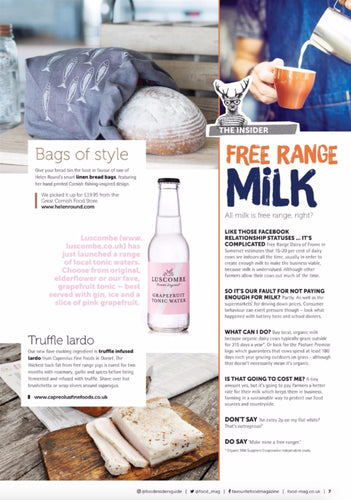 Food Magazine June 2017 - Article featuring Helen Round