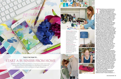 The English Home April 2017 - Article featuring Helen Round