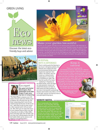 Your Home August 2015 - Article featuring Helen Round