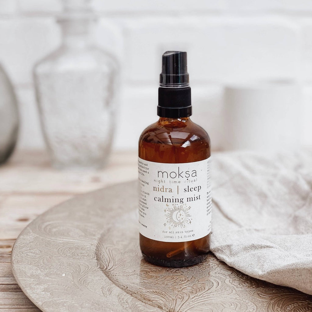Nidra Sleep Calming Mist by Moksa sold by Helen Round