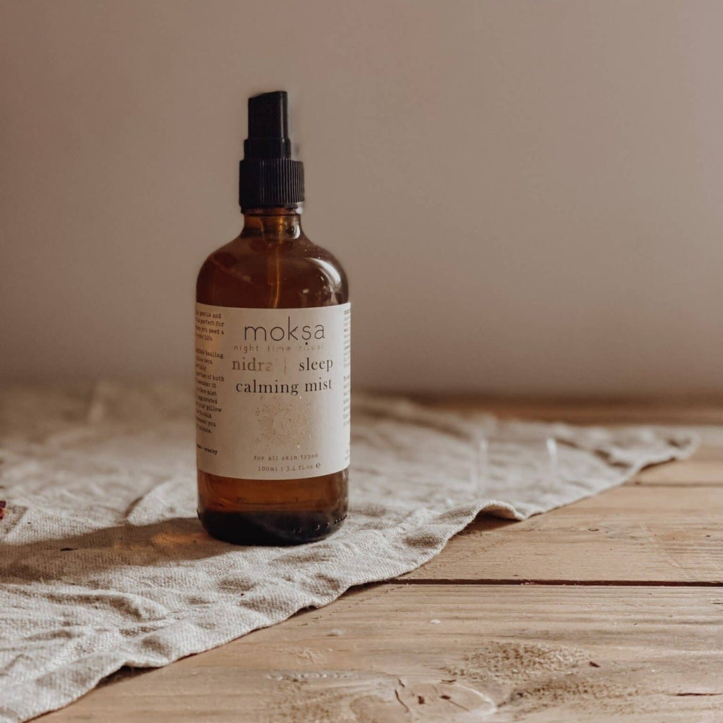 Nidra Sleep Calming Mist by Moksa sold by Helen Round