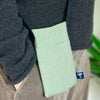 Sage Green Linen Phone Bag from the Maker Heights Collection by Helen Round