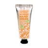 Hand cream tube labeled 'Mandarin Orchard Wonder Hand Cream' on a white background