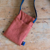Rust Linen Phone Bag from the Maker Heights Collection by Helen Round