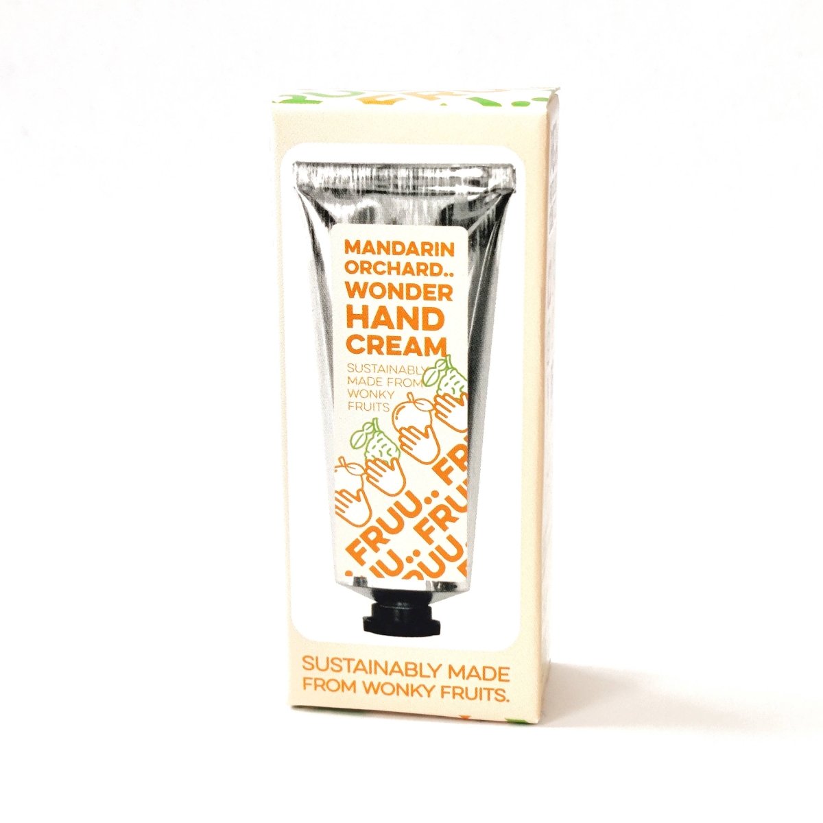 Mandarin Orchard Wonder Hand Cream packaging on a white background