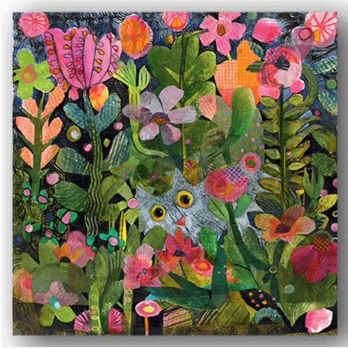 Cat Collage card by Este MacLeod sold by Helen Round
