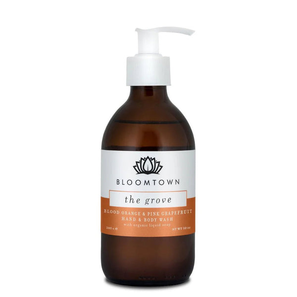Palm Oil Free Hand & Body Wash "the grove" fragranced with Blood Orange & Pink Grapefruit by Bloomtown - Helen Round