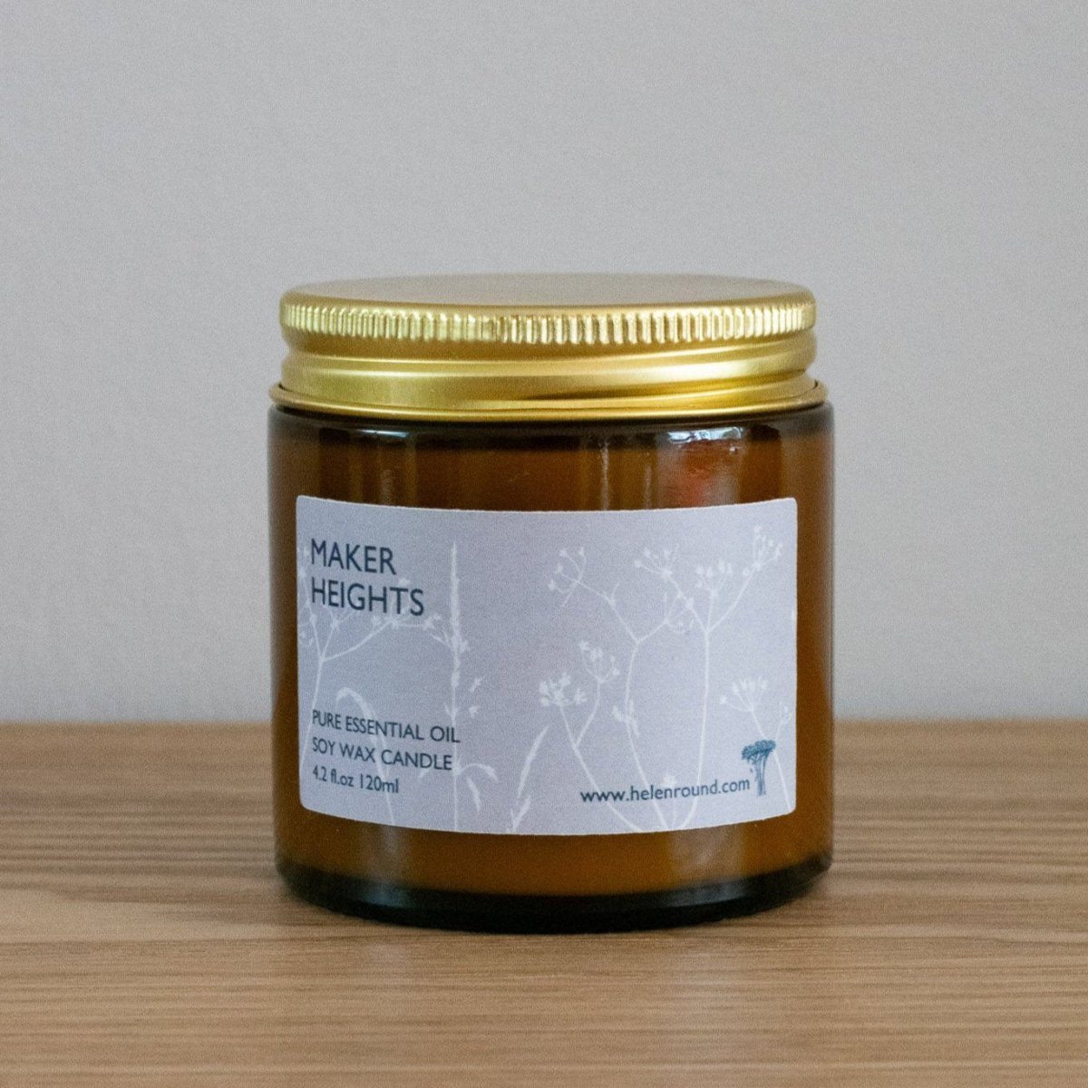 Maker Heights Candle Cornwall by Helen Round