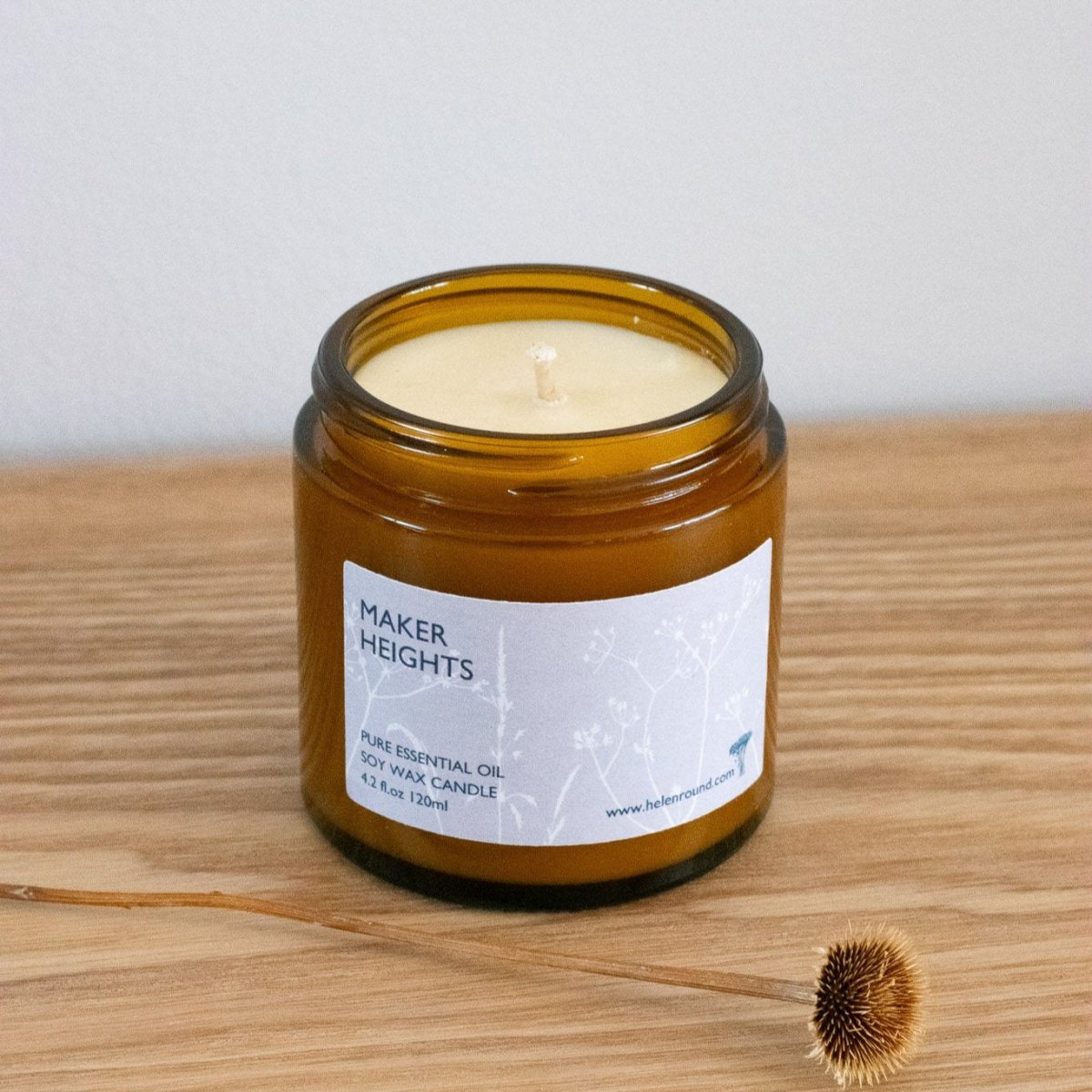 Maker Heights Candle Cornwall by Helen Round