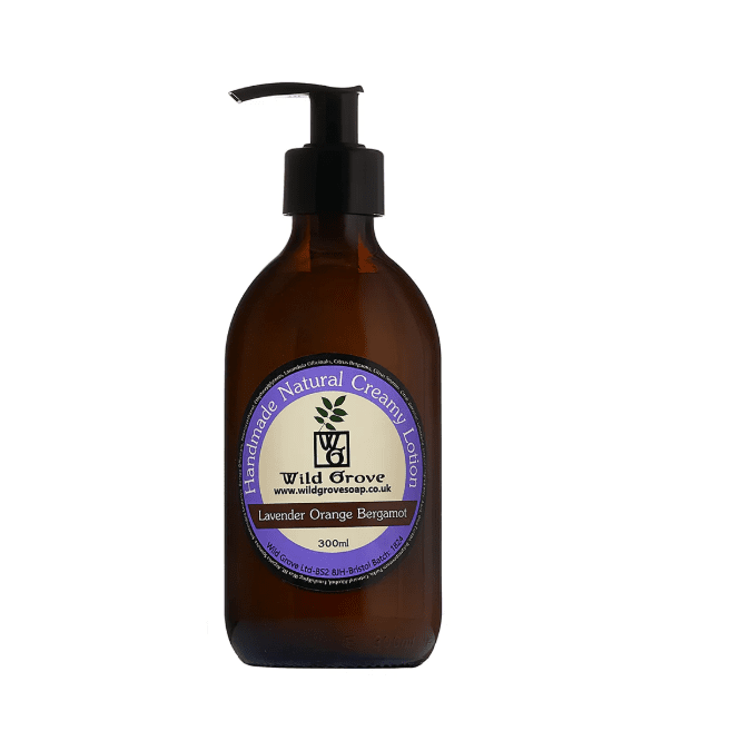 Wild Grove Body lotion Lavender, orange and Bergamot sold by Helen Round