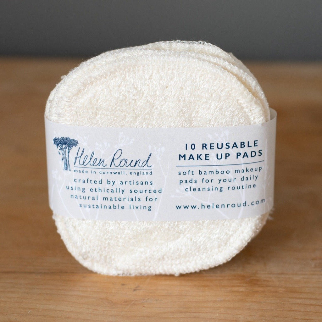 Reusable Soft Bamboo Make Up Pads from the Eco Collection by Helen Round