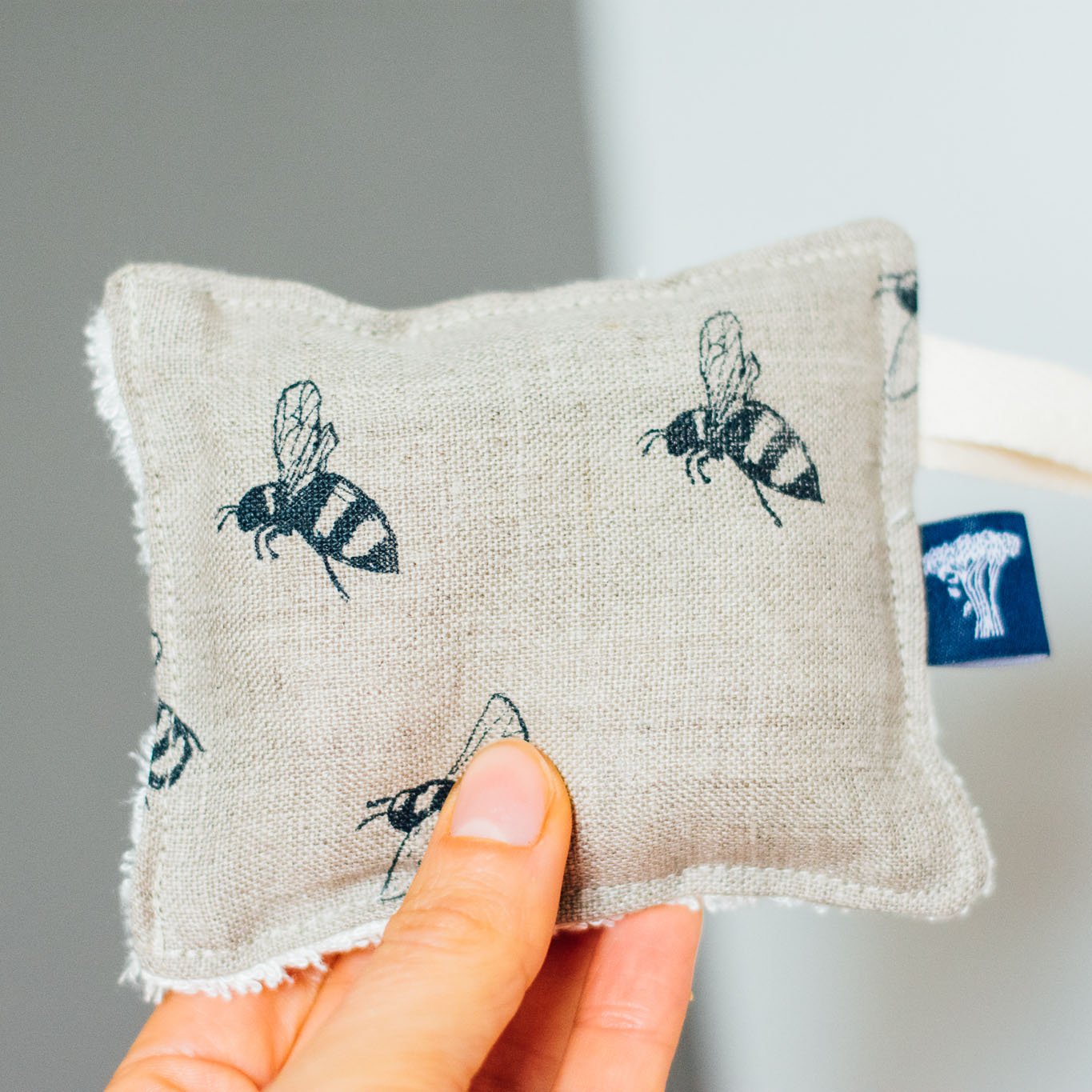 reusable linen eco sponge