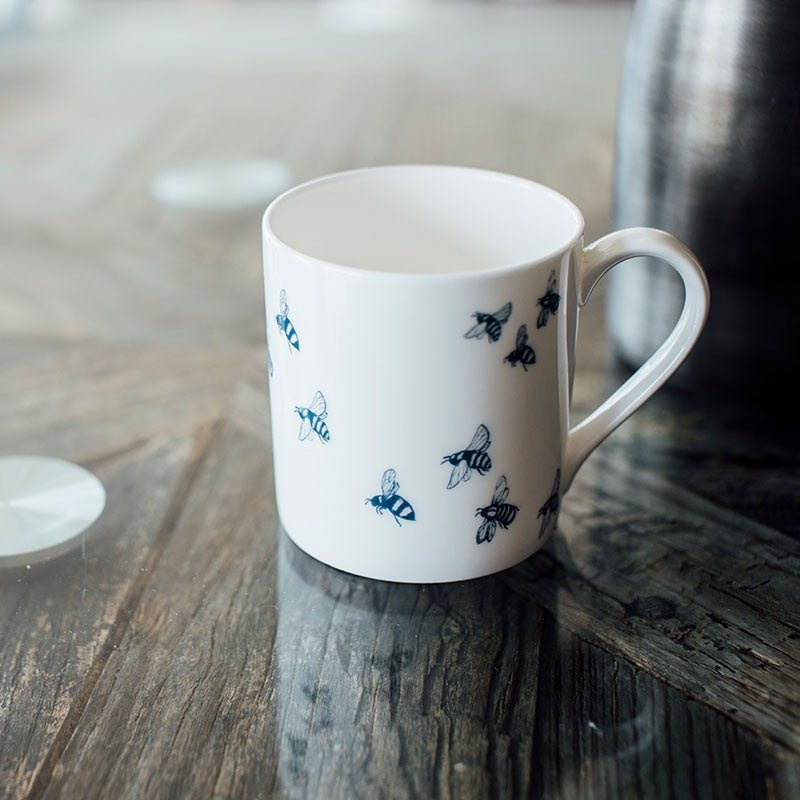 Bee Mug in Fine Bone China