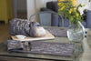 fish placemat, grey linen eco bread bag slate grey fish napkin