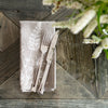 Linen napkins from the helen round garden collection