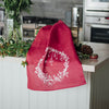 Christmas Tea Towel in Pure Linen - Seconds - Helen Round