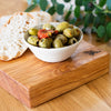 Wooden Bread Board with Bee Motif by Helen Round