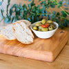 Wooden Bread Board with Bee Motif by Helen Round