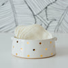 Ceramic Pot Gold Spot from the Honey Bee Collection by Helen Round