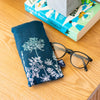 Navy Linen Glasses/Sun Glasses Case from the Garden Collection by Helen Round