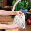 Eco Kitchen Sponge Cloth with Rame Head Design from the Rame Head Collection by Helen Round