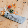 Natural Linen Baguette Bag from the Garden Collection by Helen Round