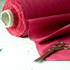 Red Linen Fabric by the meter