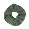 Sage Green Green Linen Hair Scrunchie from Helen Round
