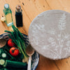 Natural Reusable Large Bowl Cover from the Garden Collection by Helen Round