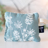 Reusable Eco Sponge in Duck Egg Blue Linen from the Garden Collection by Helen Round