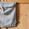 Helen Round Linen Peg Bag with Stripe