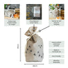 Linen Bee Bread Bag Information Graphic