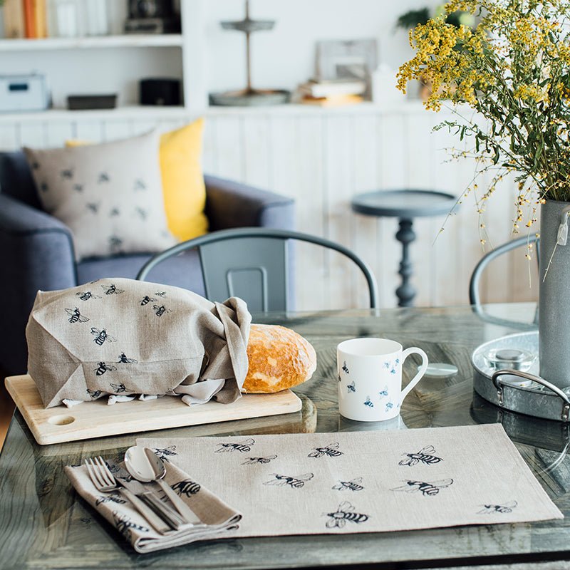 Honey Bee Linen Placemats