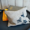 Useful Bee Pouch in Natural Linen from the Honey Bee Collection by Helen Round