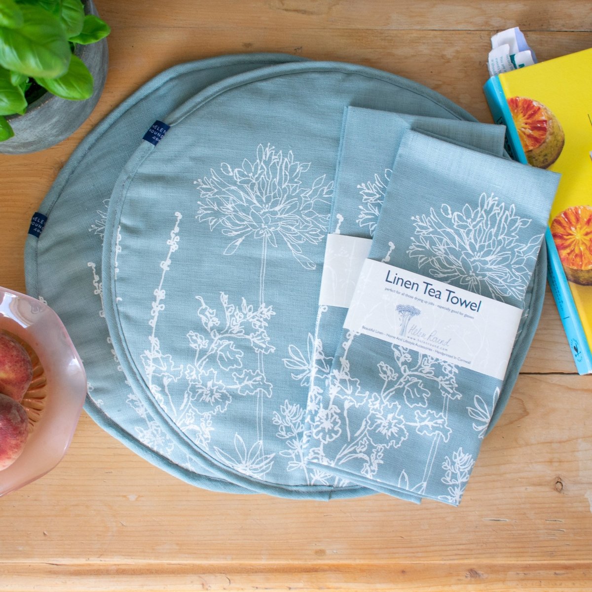 Linen Aga Top and Tea Towel Bundle