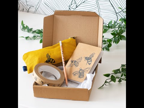 Bee Kind Stationery Gift Set from the Honey Bee Collection by Helen Round